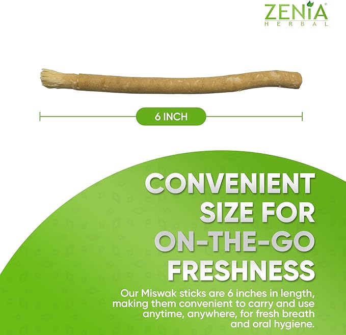 Zenia Natural Miswak Toothbrush