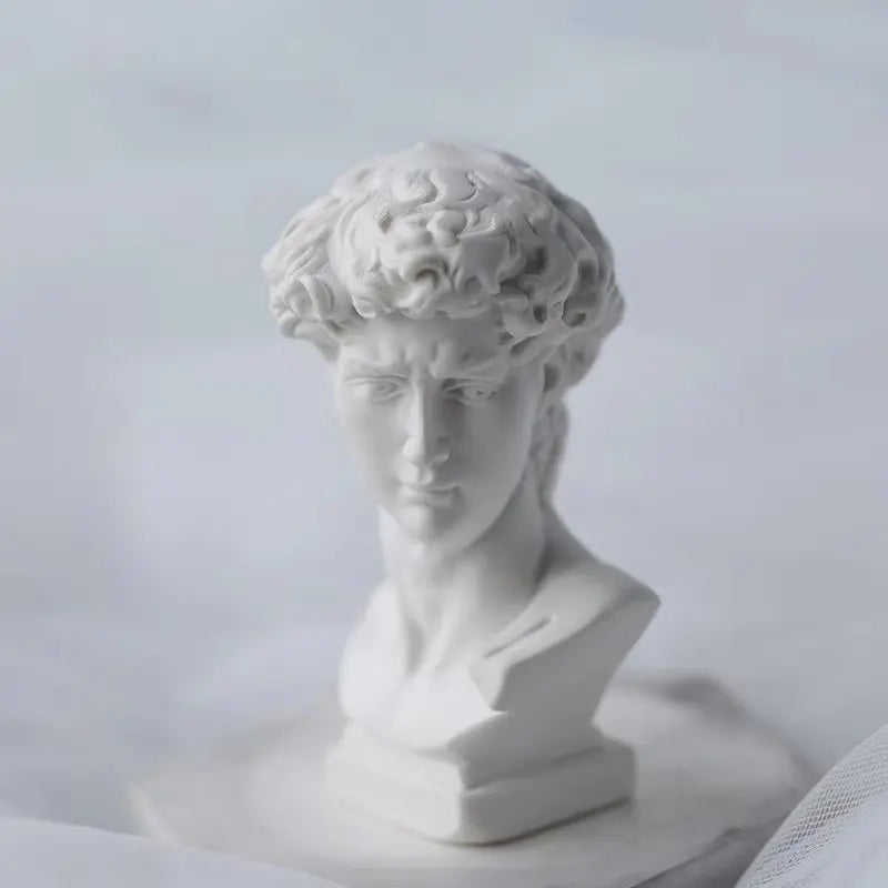 Handmade Scented Greek Statue Candle