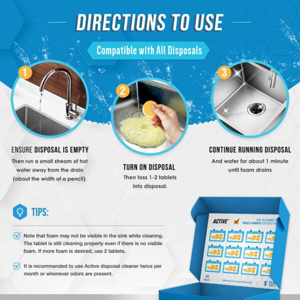 ACTIVE Disposal Cleaner & Deodorizer
